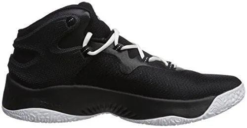 adidas Men's Explosive Bounce Basketball Shoes, Black/Metallic Silver/White, (11 M US)