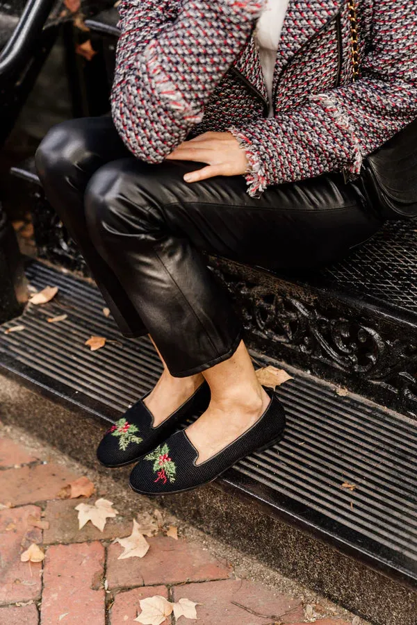 BY PAIGE - NEEDLEPOINT LOAFER IN HOLLY