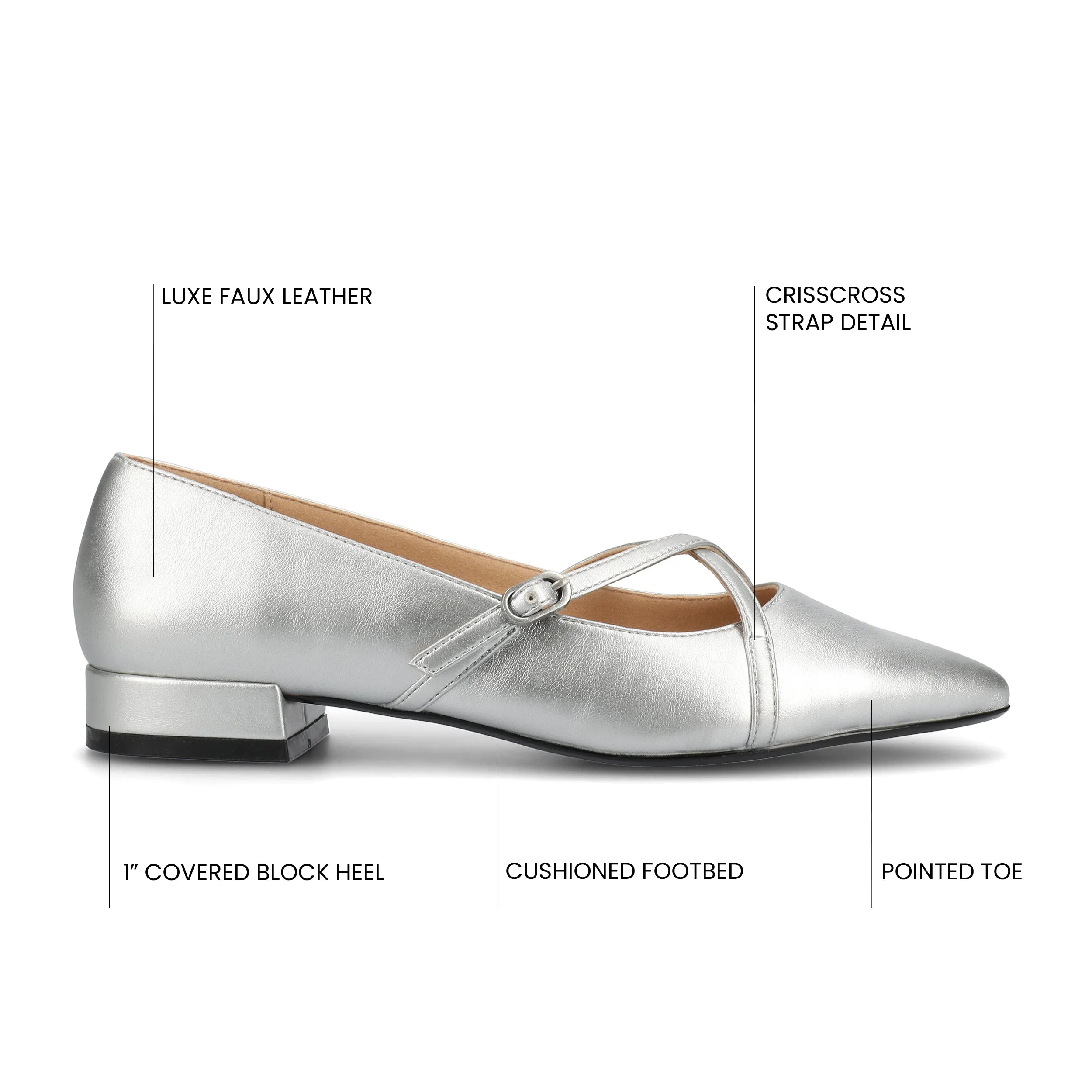 CAMBY DRESS FLAT IN WIDE