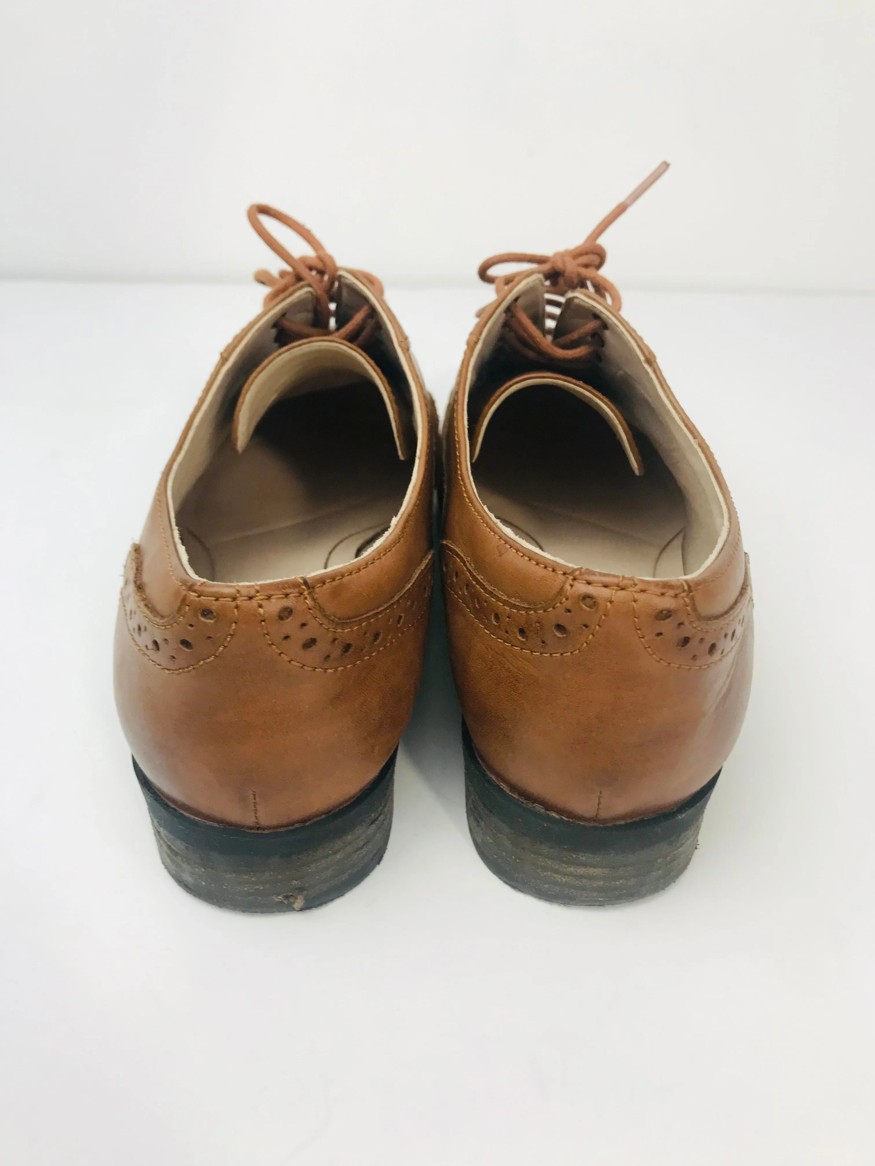 Clarks Women's Leather Brogues Shoes | UK5 | Brown