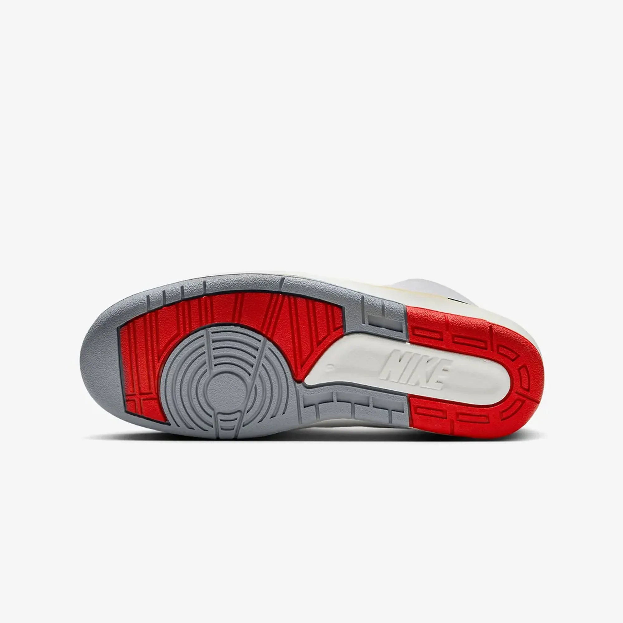 Jordan | AIR JORDAN 2 "ORIGINS"  { WHITE/FIRE RED-FIR-SAIL