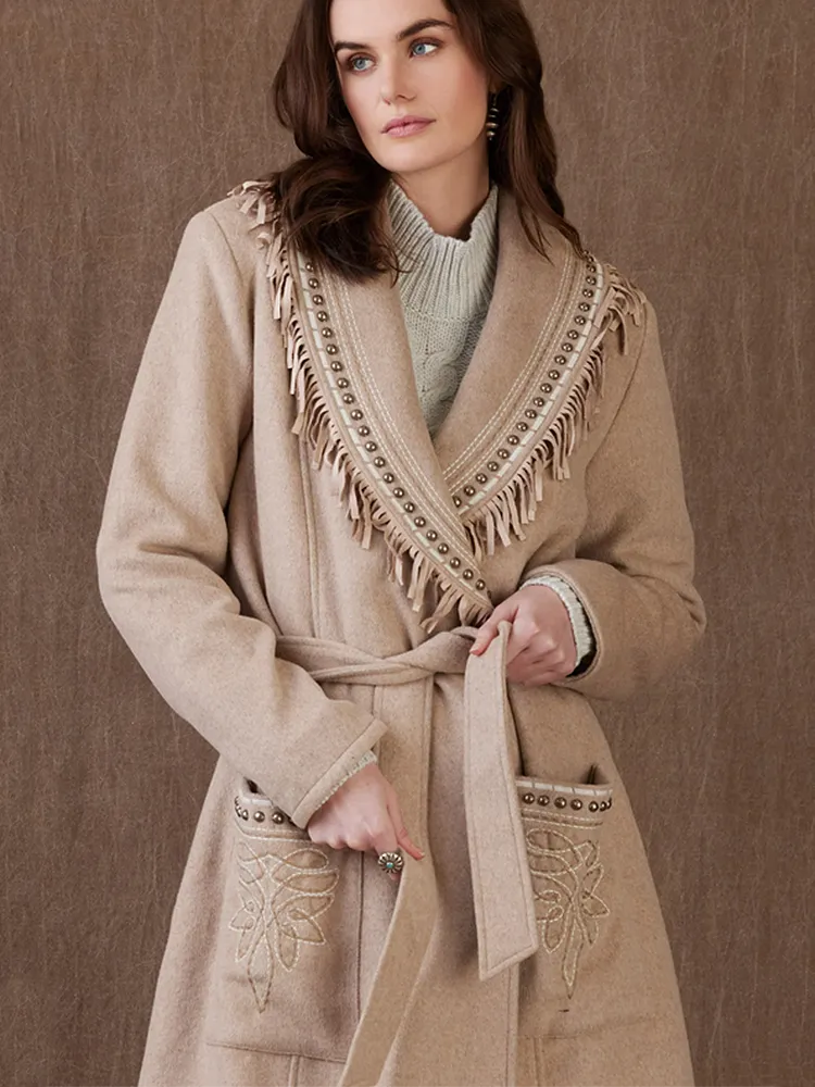 Last Stage to Salt Flats Coat by Double D Ranchwear