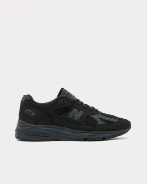 MADE in UK 991v2 Black Low Top Sneakers