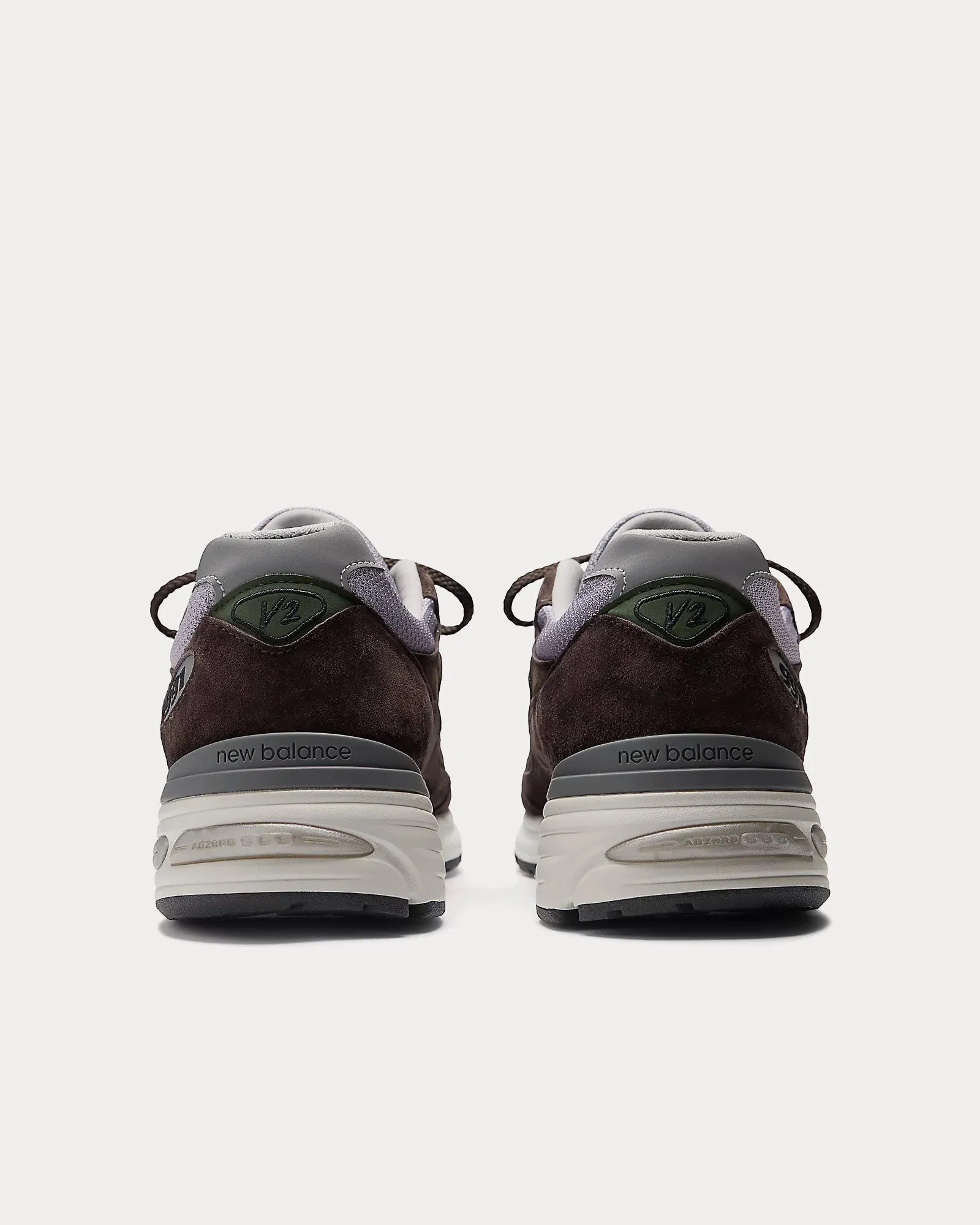 MADE in UK 991v2 Licorice / Lavender Gray / Douglas Fir Low Top Sneakers