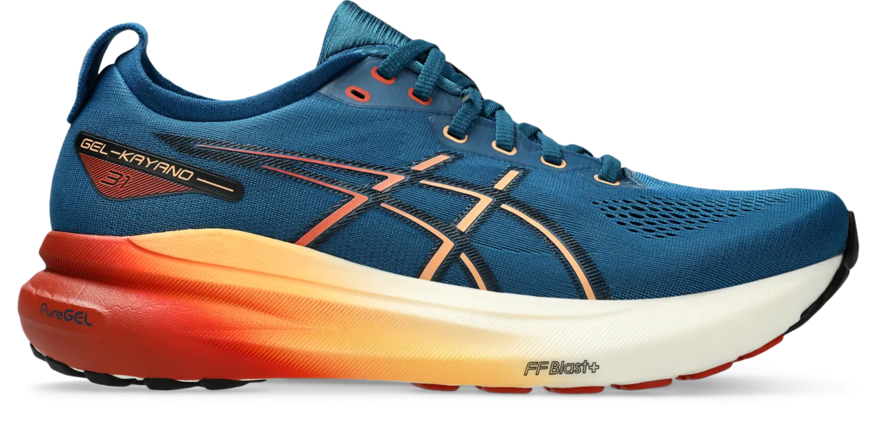 Men's GEL-Kayano 31 (402 - Rich Navy/Spice Latte)