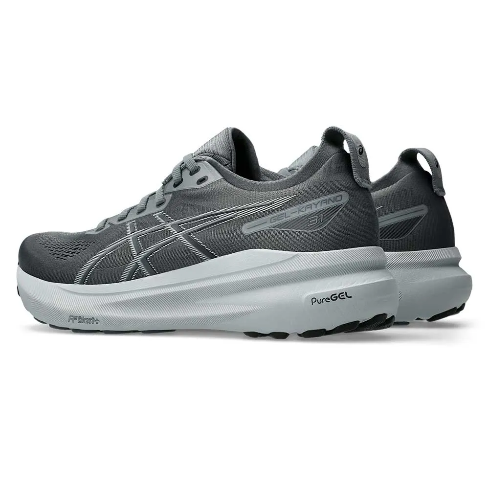 Men's Gel-Kayano 31 Running Shoe - Steel Grey/Piedmont Grey - Wide (2E)