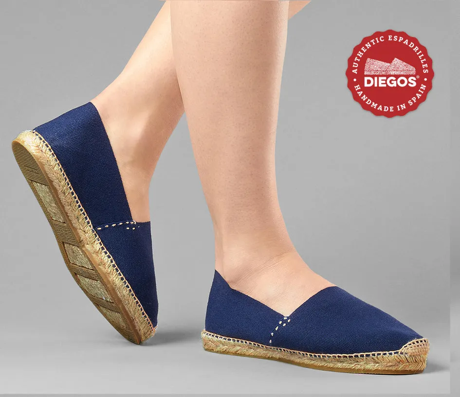 navy espadrilles