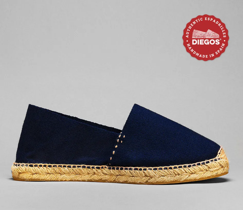 navy espadrilles