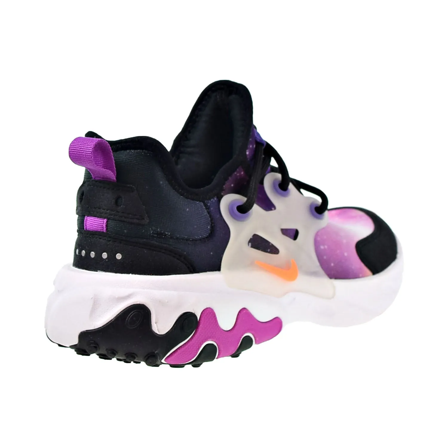 Nike React Presto Print Big Kids' Shoes Black-Total Orange