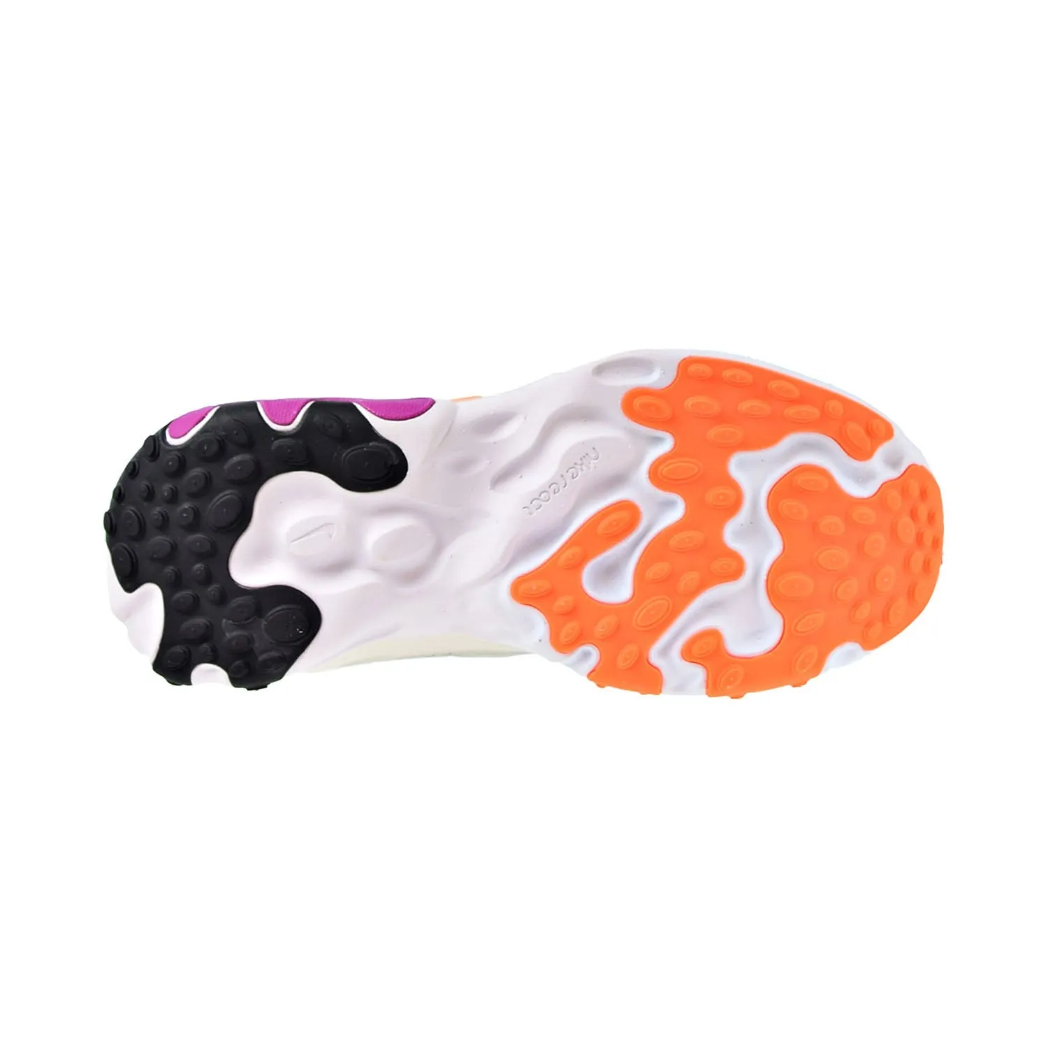 Nike React Presto Print Big Kids' Shoes Black-Total Orange