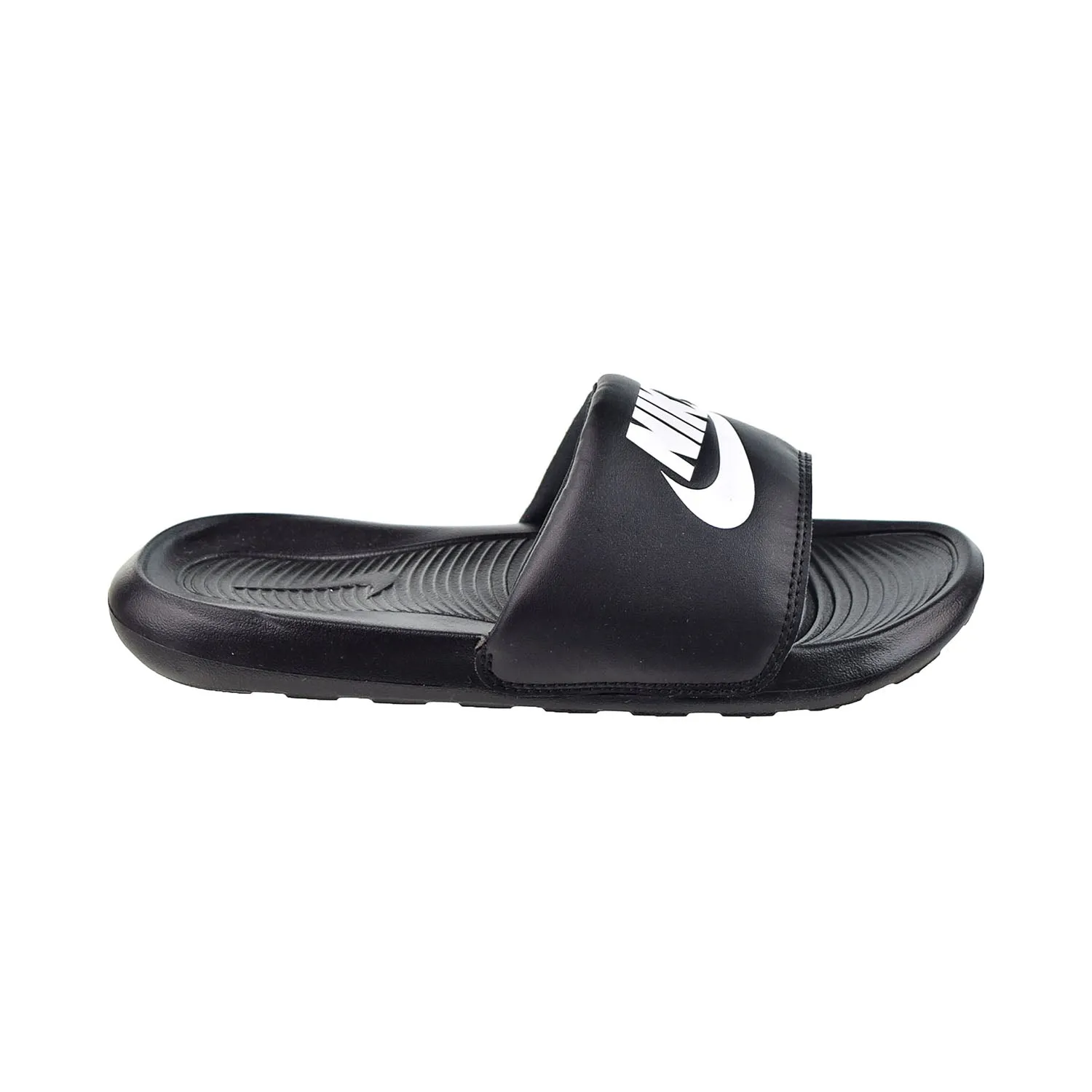 Nike Victori One Women's Slides Black-White