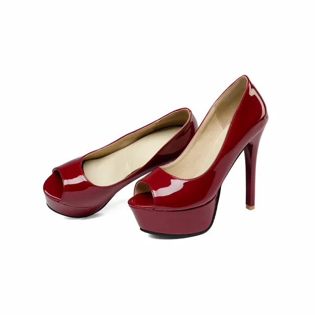 Ohana Women's Elegant Leather Heels