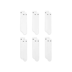 U Everyday Cushioned Training Crew Sock - 6 Pack 'White'