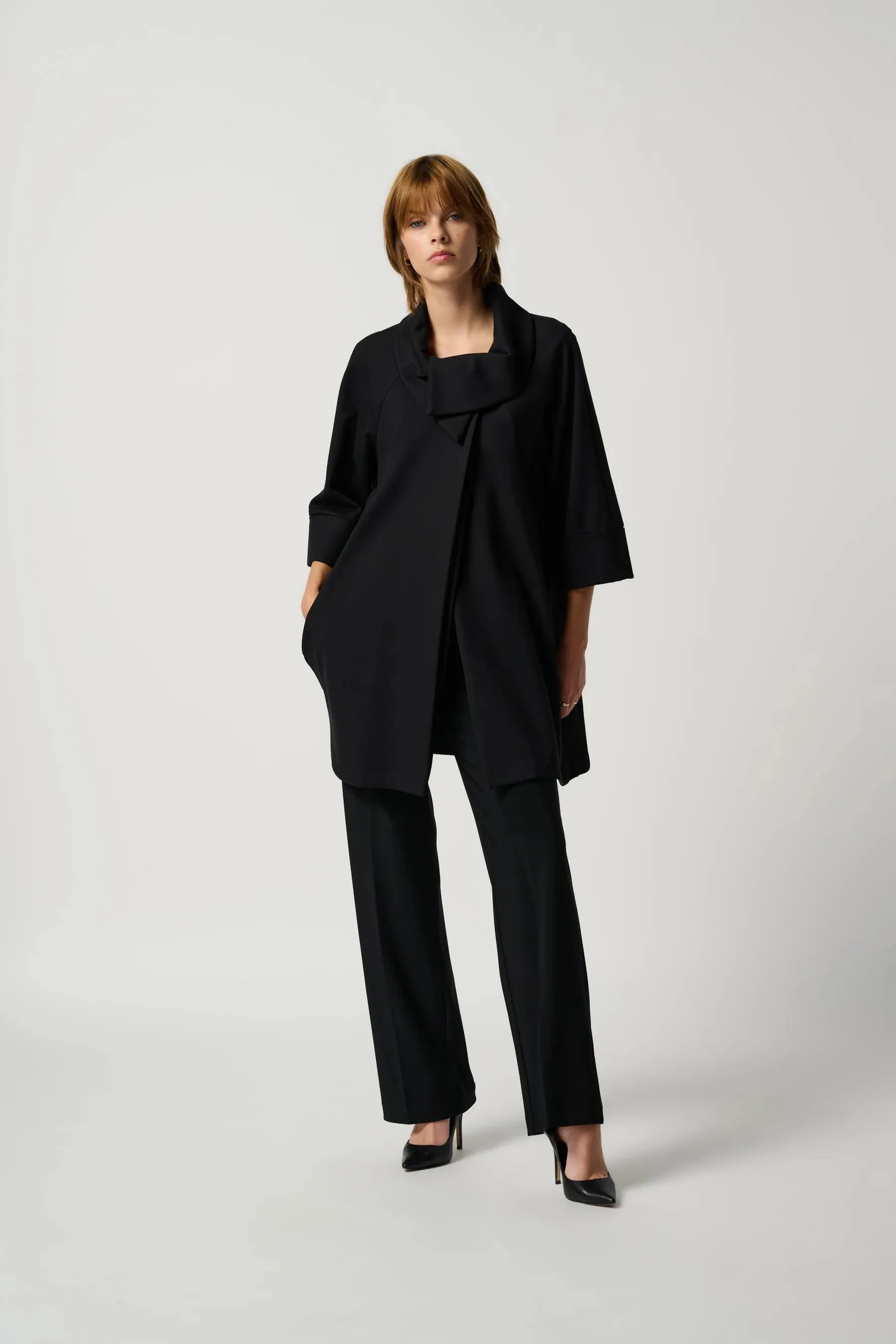 Wide Leg Pull On Pant