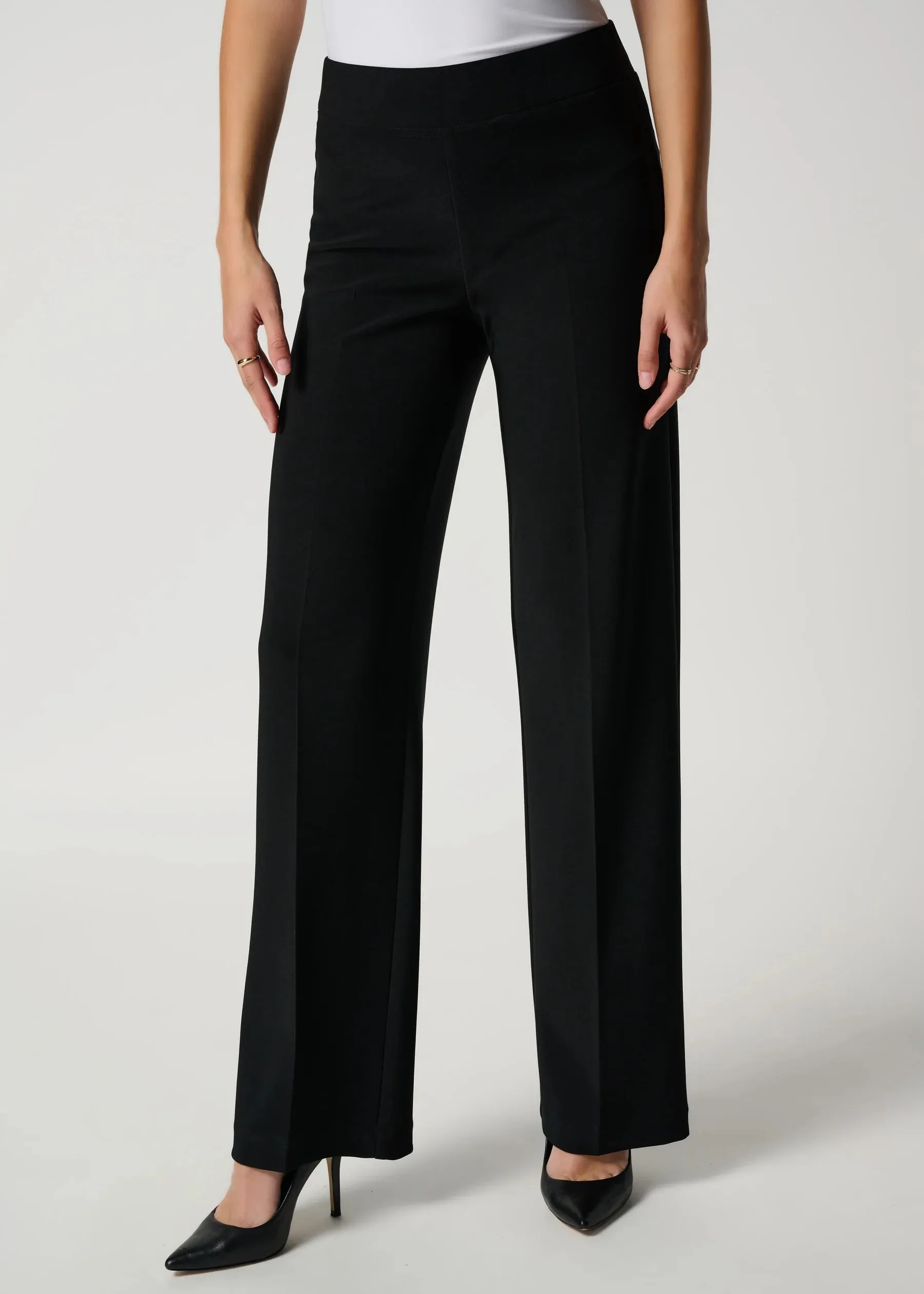 Wide Leg Pull On Pant
