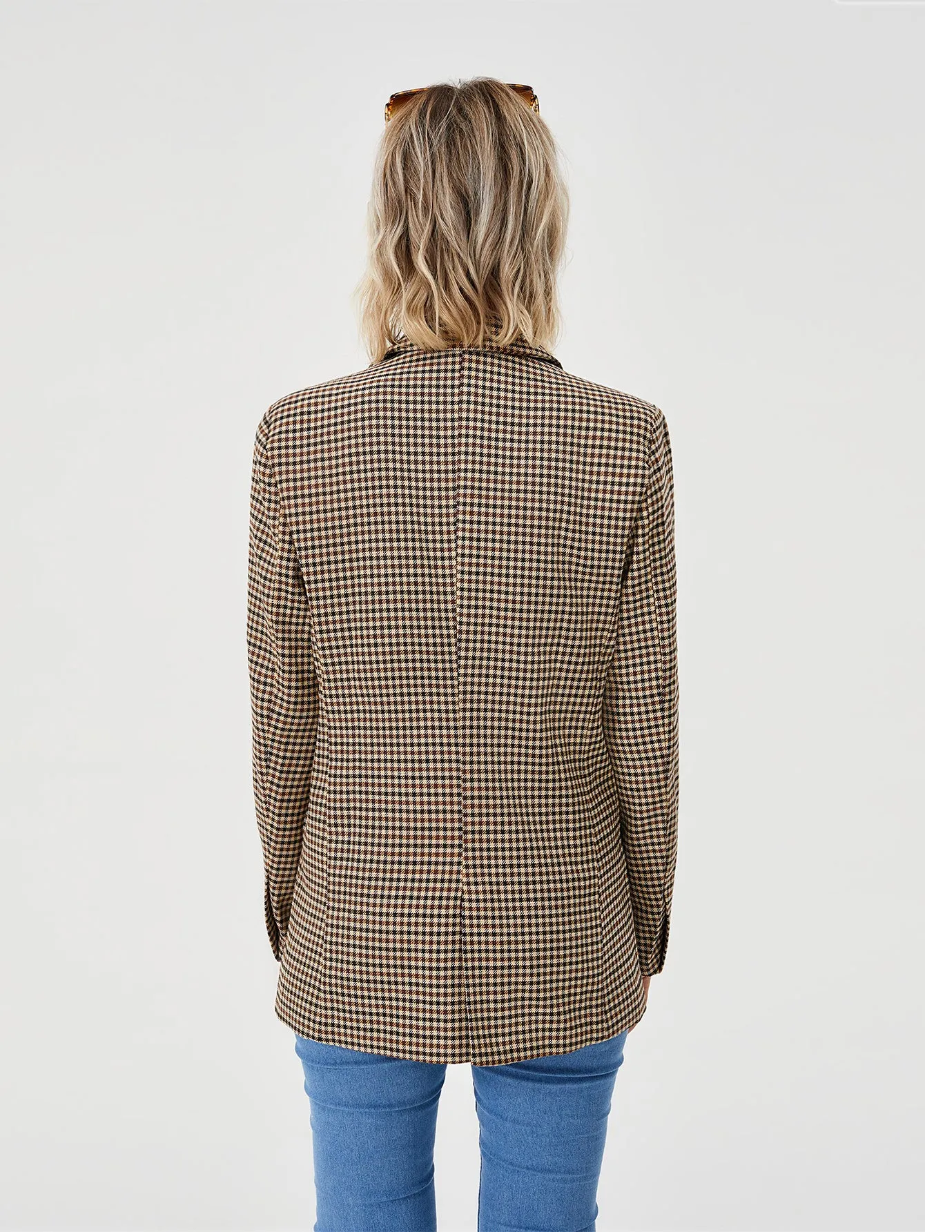 Womens Casual Blazer Jacket  Long Sleeve Work 0ffice Blazer Lapel  Jacket